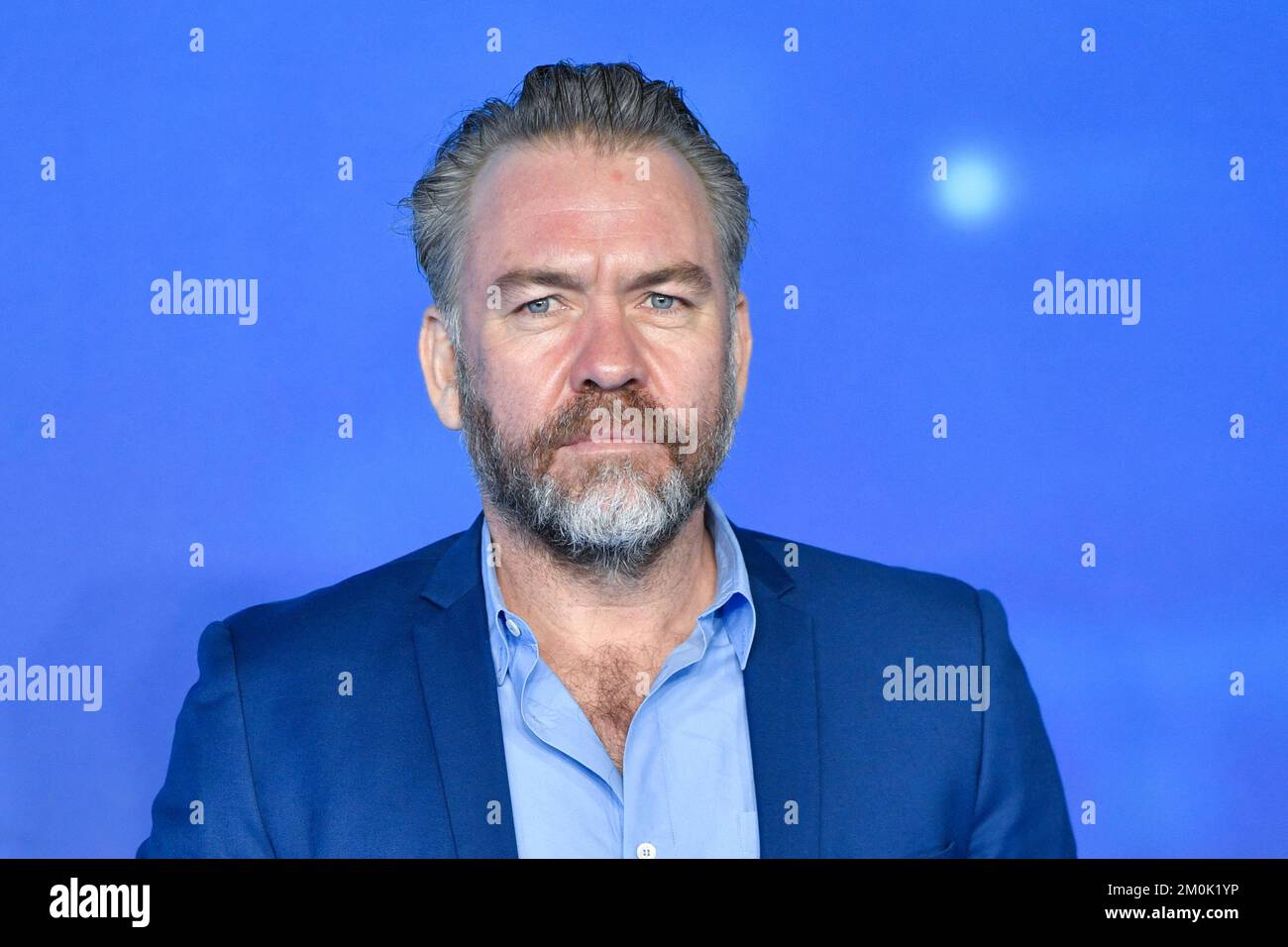 Brendan Cowell nimmt am 06. Dezember 2022 an der Avatar: The Way of Water World Premiere in London, England, Teil. Foto: Aurore Marechal/ABACAPRESS.COM Stockfoto