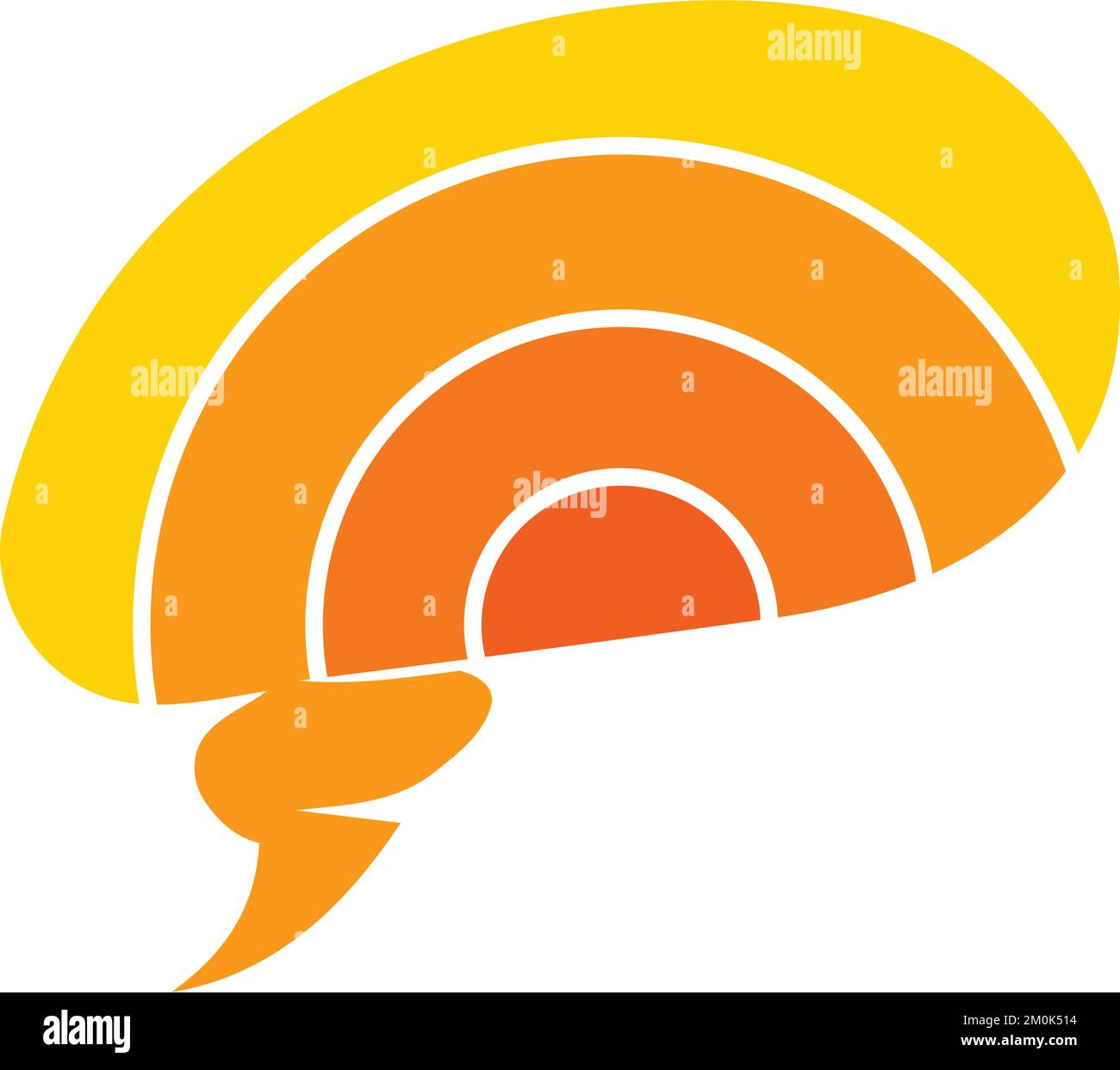Brain Logo Design Vektorvorlage Symbol Illustration Markenidentität Stock Vektor