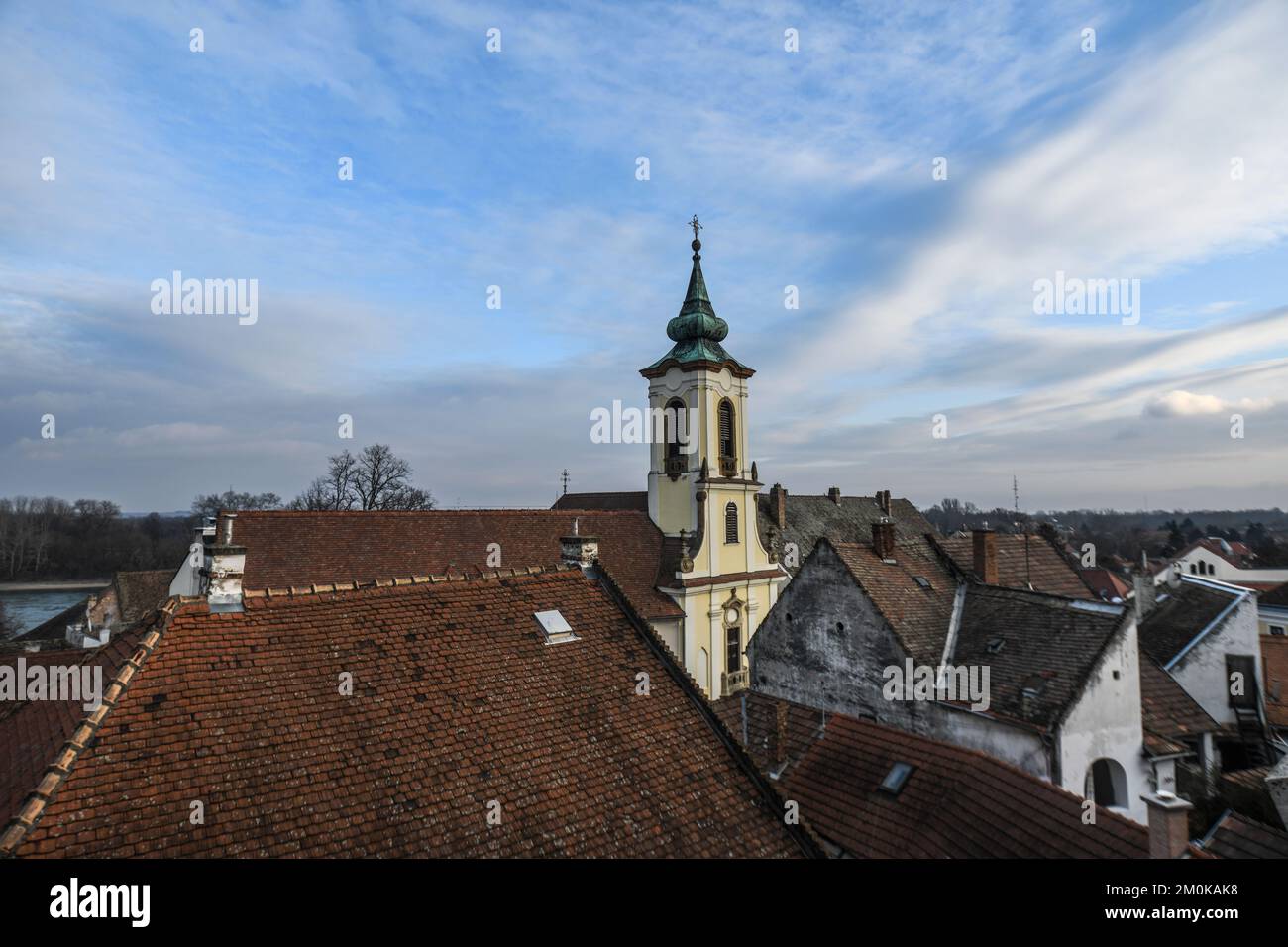 Szentendre, Panoramablick vom Templom ter. Ungarn Stockfoto