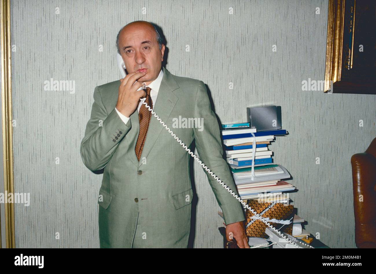Italienischer Politiker Ciriaco De Mita, Rom, Italien 1994 Stockfoto