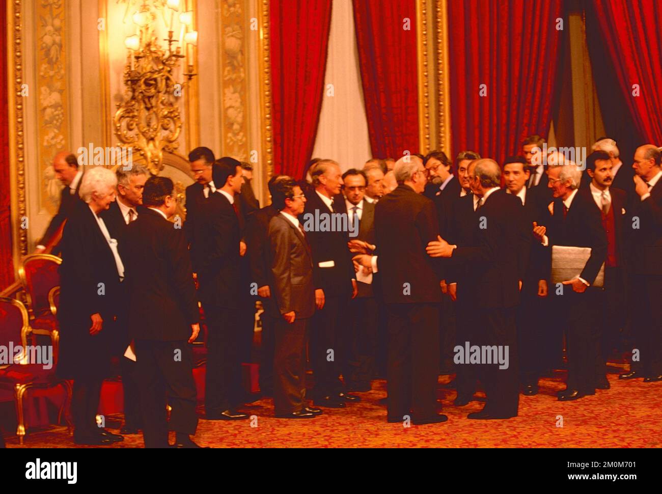 Regierung Dini Eid am 17. Januar 1995, Rom, Italien Stockfoto