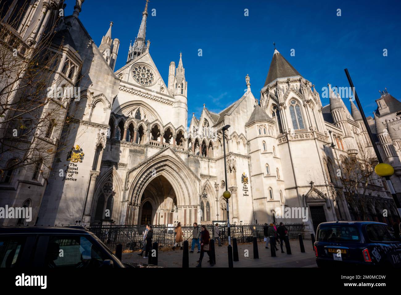 Königliche Gerichte, die Gerichte, am Strand in London Stockfoto