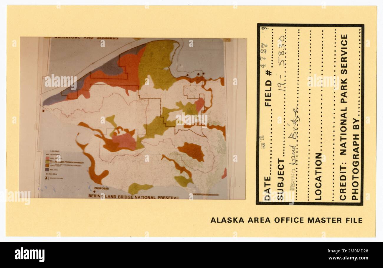 Bering-Landbrücke. Alaska Task Force Fotos Stockfoto