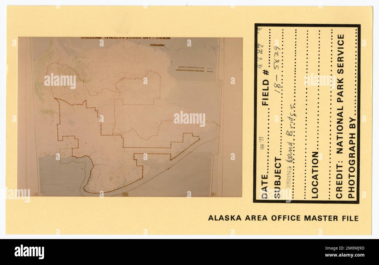 Bering-Landbrücke. Alaska Task Force Fotos Stockfoto
