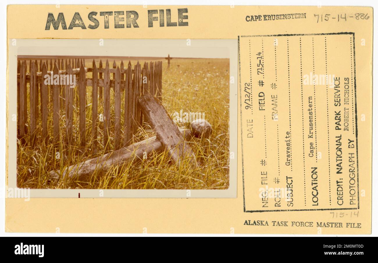 Grabstätte. Alaska Task Force Fotos Stockfoto