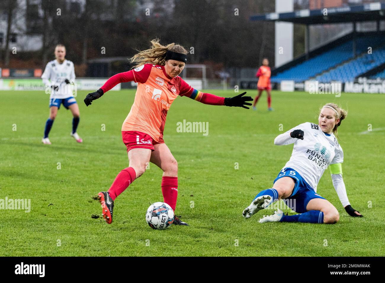 Kolding, Dänemark. 03., Dezember 2022. Kyra Carusa (7) von HB Koege