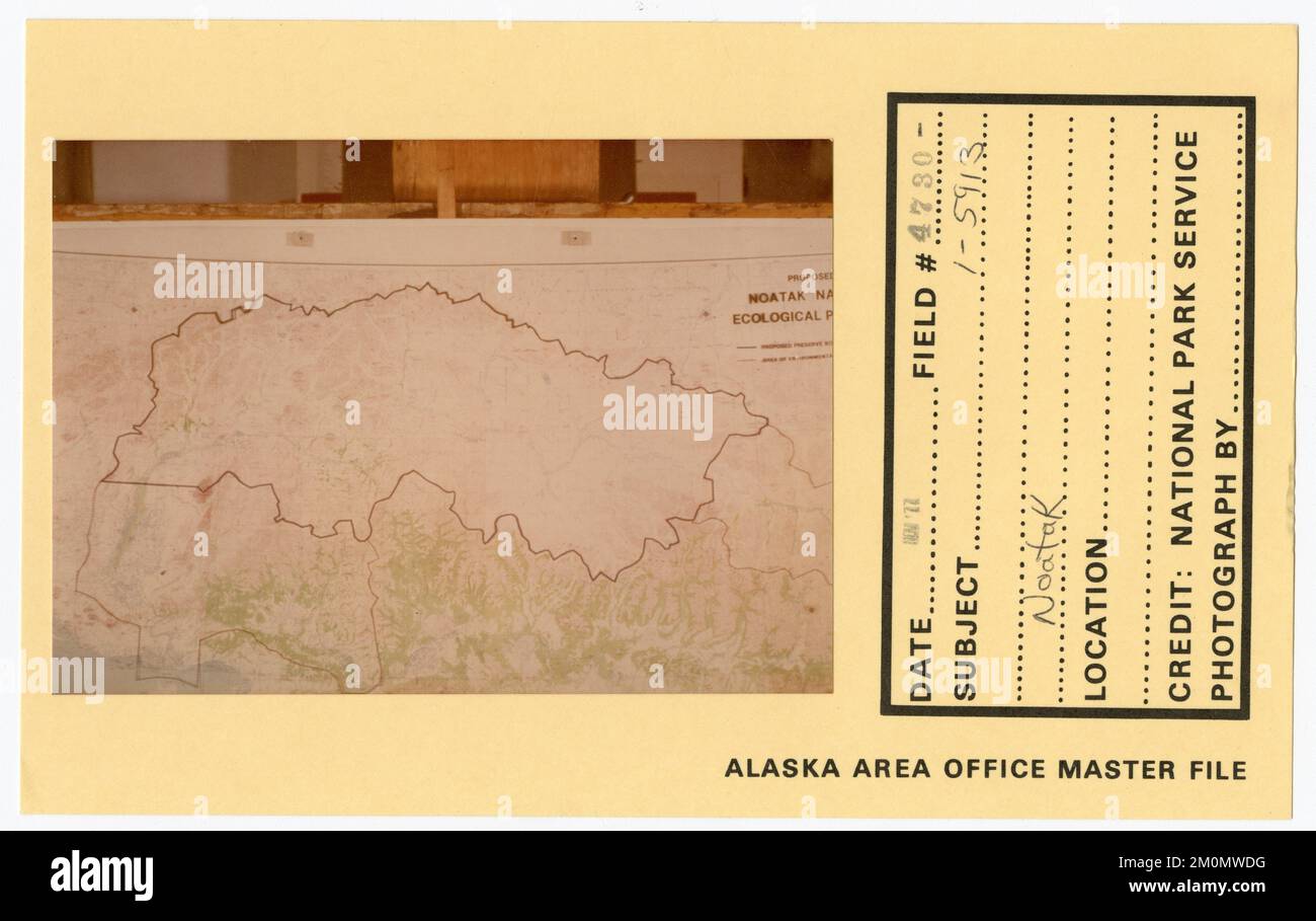 Noatak. Alaska Task Force Fotos Stockfoto