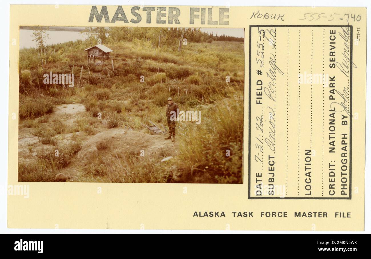 Onion Portage. Alaska Task Force Fotos Stockfoto