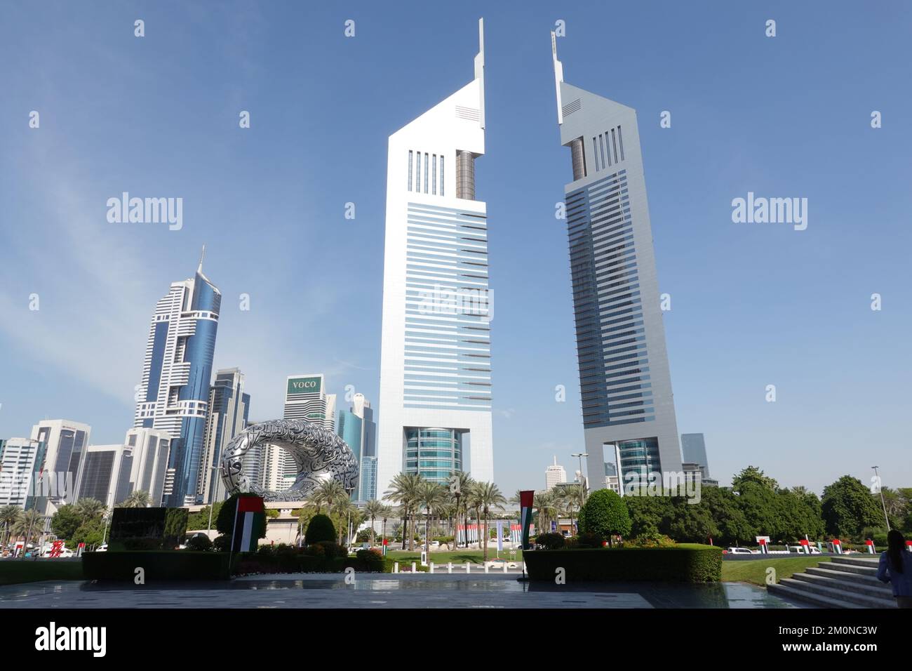 Museum der Zukunft, Dubai, VAE, Arabischer Golf Stockfoto
