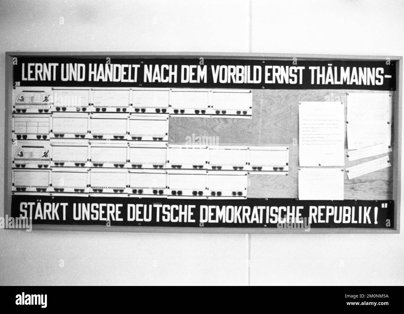 Leben und Alltag in der DDR ab 1,4. Zu 10,4.1974. Stadtszenen Leipzig Stockfoto