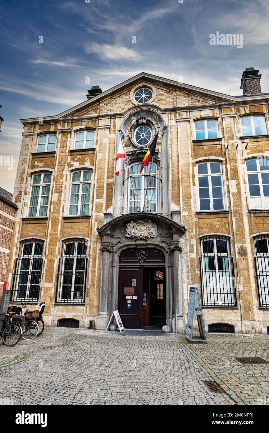 Ehemaliges Druckereiunternehmen und heute UNESCO-Weltkulturerbe Plantin-Moretus Museum, Antwerpen, Belgien, Europa Stockfoto