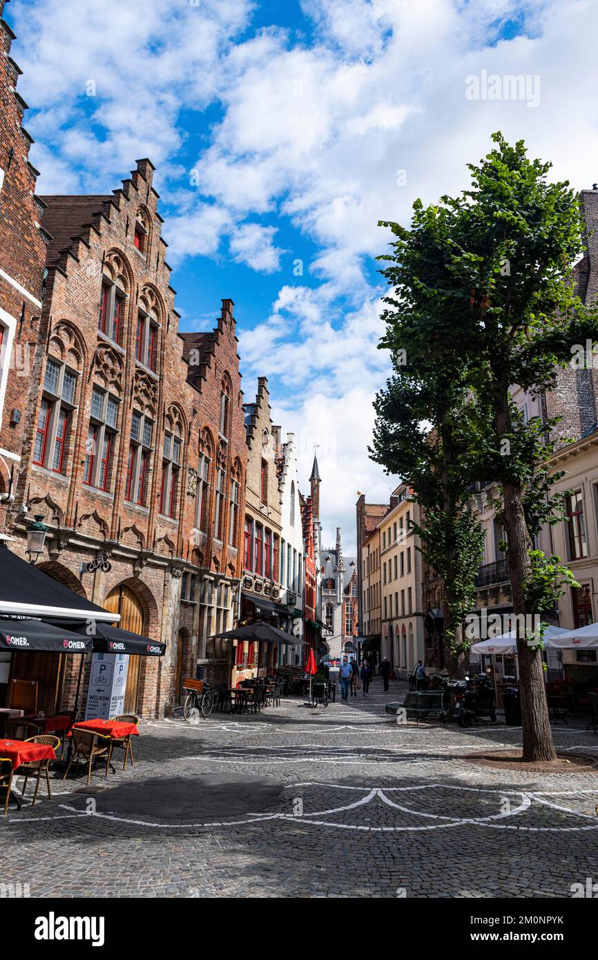 UNESCO-Weltkulturerbe Brügge, Belgien, Europa Stockfoto