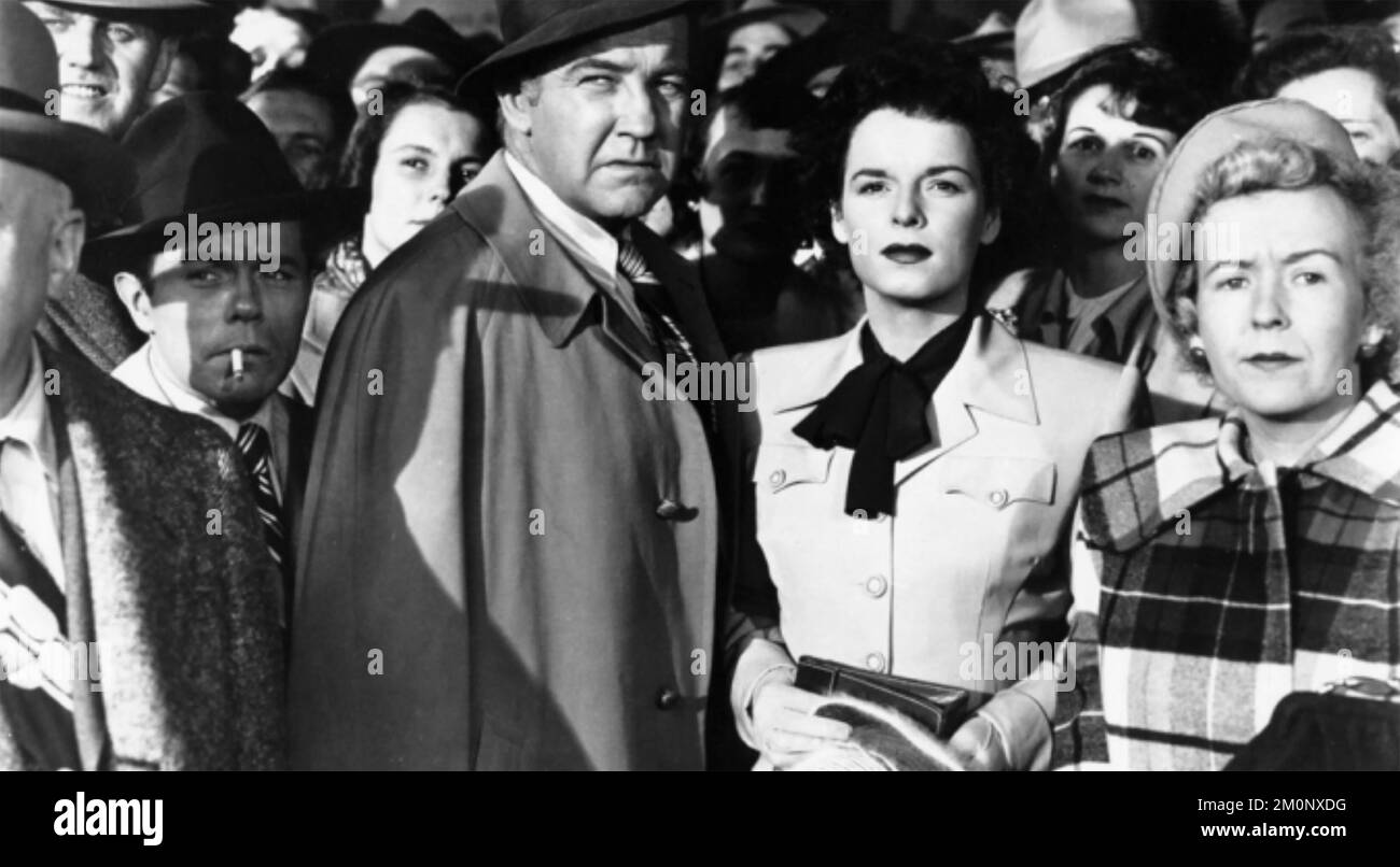 ALLE KING's MEN 1949 Columbia Pictures Filme mit Broderick Crawford und Joanne Drew Stockfoto