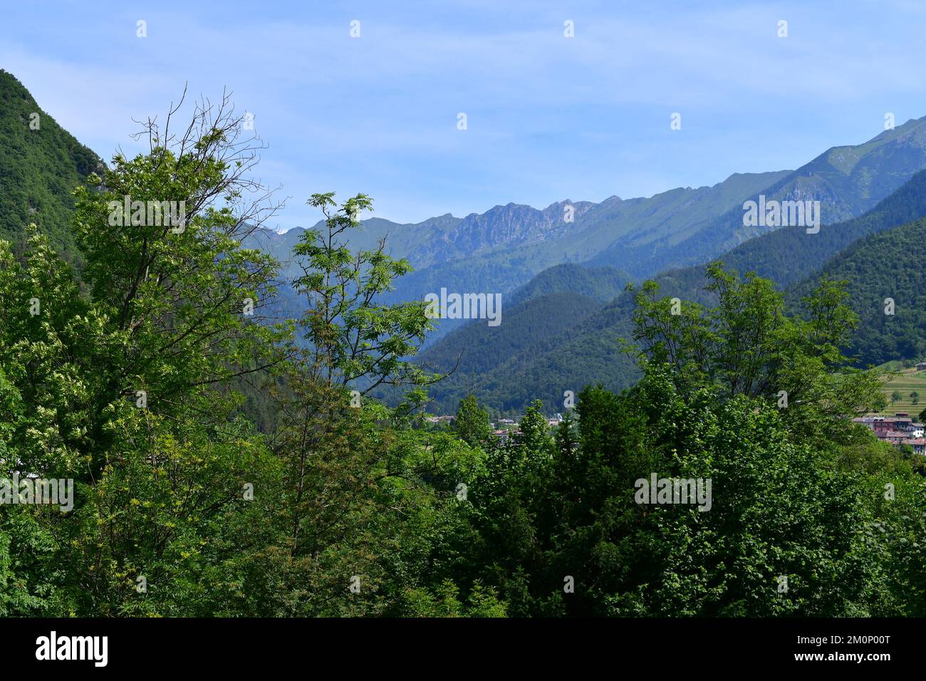 Ledro-Tal Stockfoto