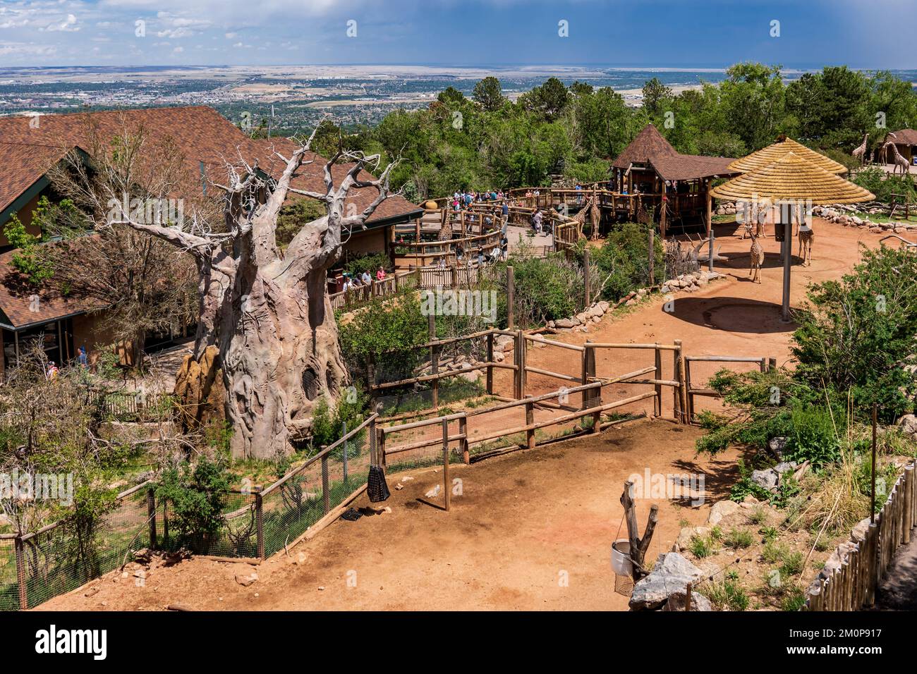 Die Royal Gorge Bridge & Park in Canon City, Colorado, ist die höchste Brücke in den USA Stockfoto