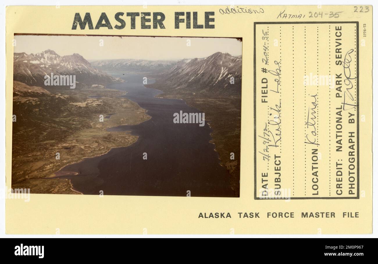 Kulik-See. Alaska Task Force Fotos Stockfoto