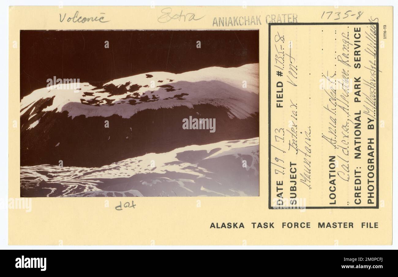 Innenraum Des Vent Mountain. Alaska Task Force Fotos Stockfoto