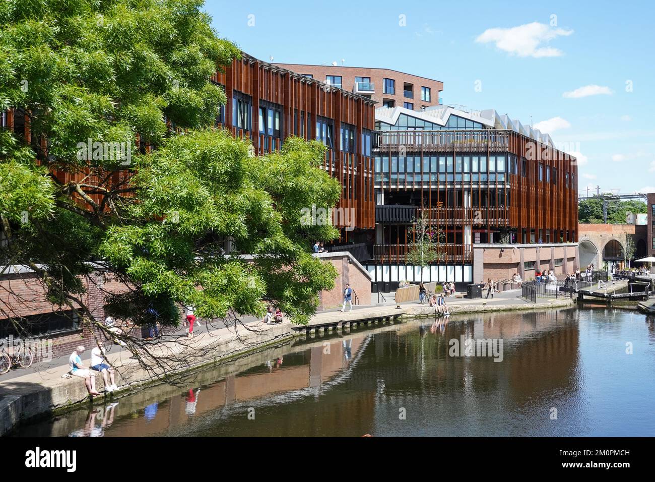 Camden Market Hawley Wharf Entwicklung in Camden Town, London England Vereinigtes Königreich Stockfoto