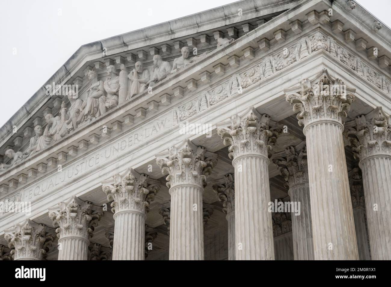 Supreme Court Building in Washington, DC, USA. Stockfoto