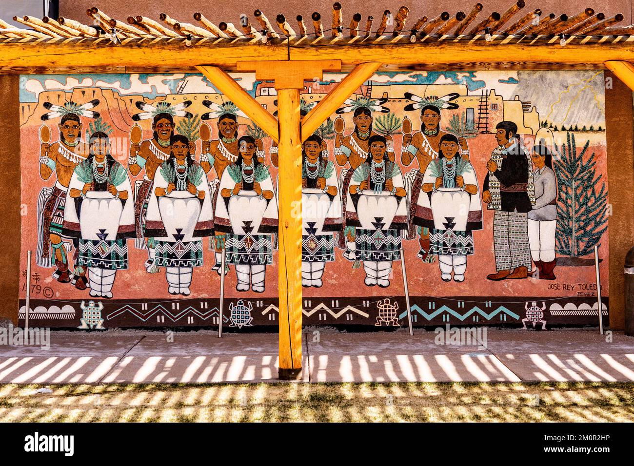 Indian Pueblo Cultural Center in Albuquerque, New Mexico Stockfoto