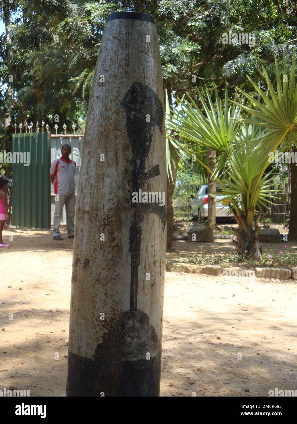 Ruinen des 30-jährigen Bürgerkriegs in Sri lanka Stockfoto