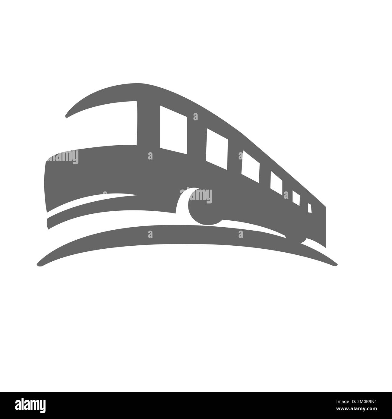 Vorlage für Bus Travel Adventure. Schwarzes Vektorzeichen, Travel Bus Logo.EPS 10 Stock Vektor