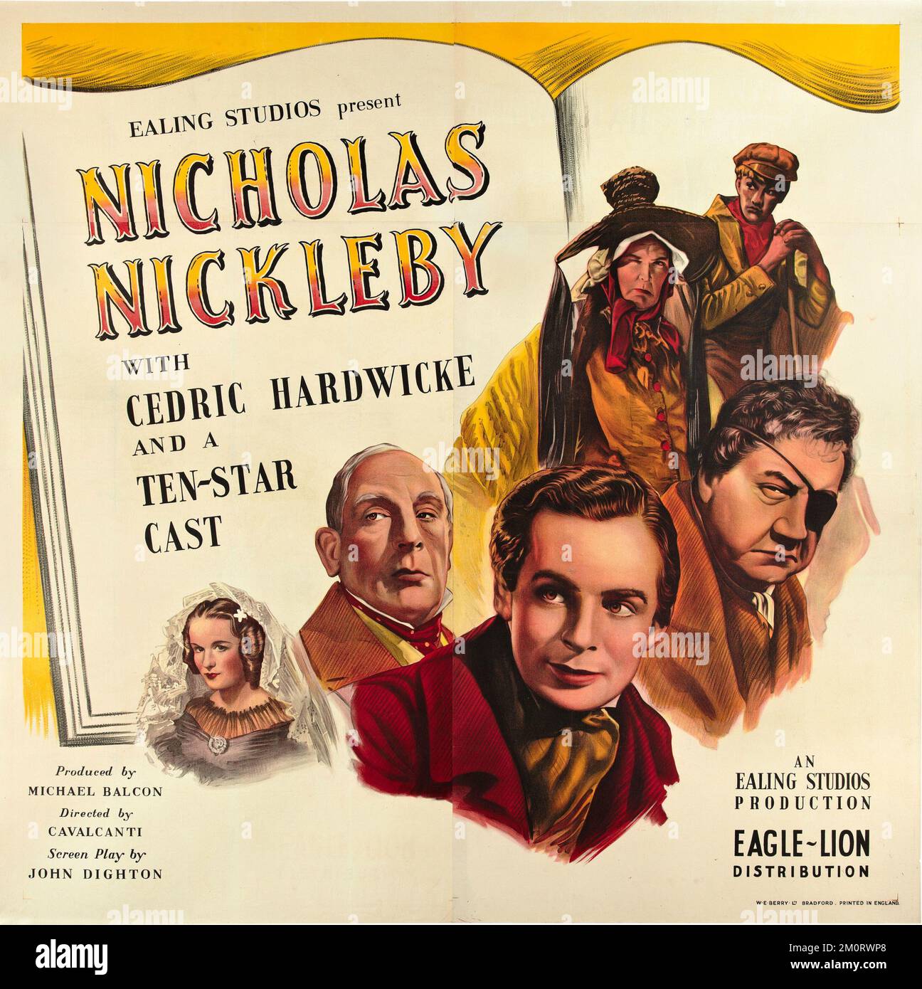 NICHOLAS NICKLEBY (1947), Regie ALBERTO CAVALCANTI. Kredit: EALING STUDIOS / Album Stockfoto