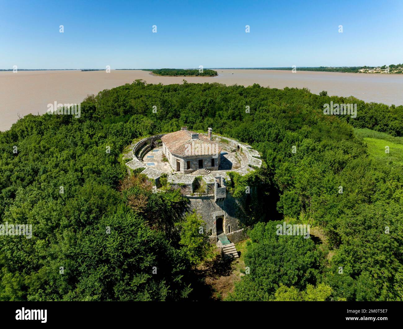 Frankreich, Gironde, Gironde Mündung, Ile Pat?, Heimat von Fort Pat