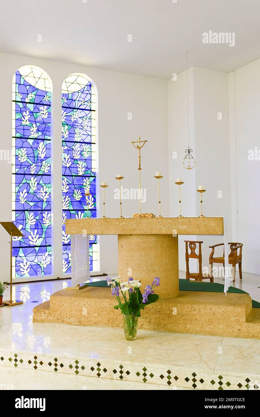 Frankreich, Alpes Maritimes, Vence, Rosenkranz-Kapelle, dekoriert von ...