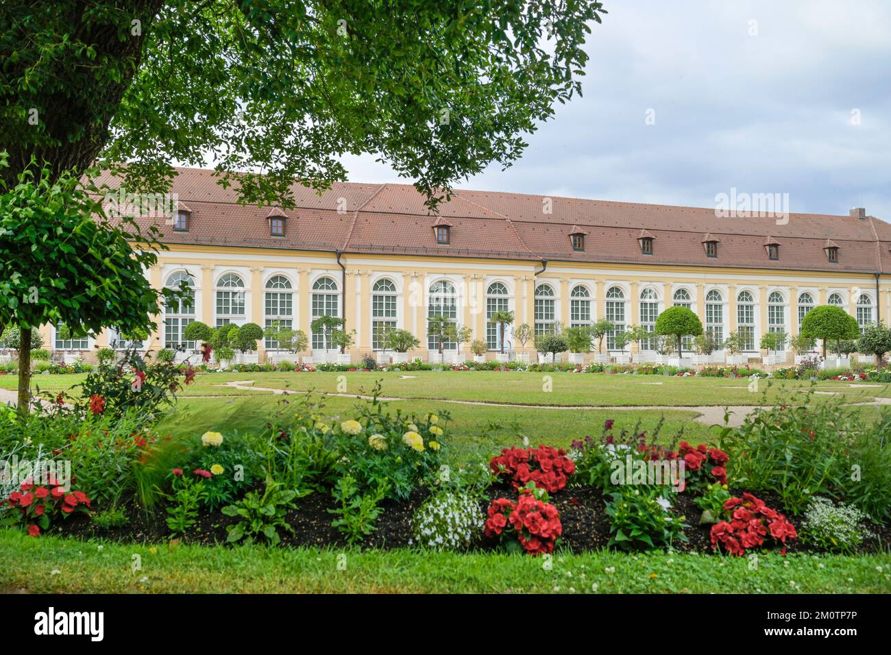 Orangerie, Hofgarten, Ansbach, Bayern, Deutschland Stockfoto