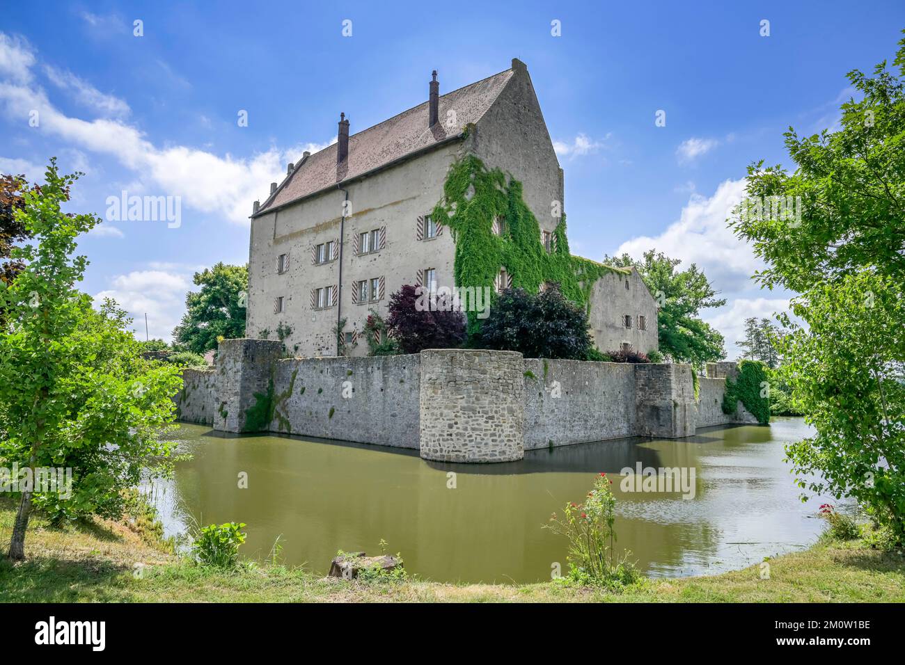 Schloss Sommersdorf, Landkreis Ansbach, Bayern, Deutschland Stockfoto