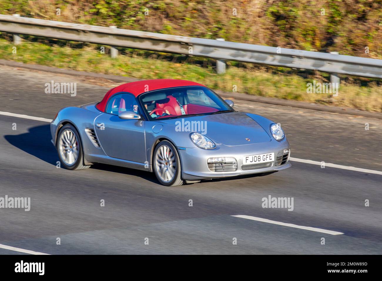 2008 PORSCHE BOXSTER, RS60 24V S DESIGN EDITION 1 3387CC BENZIN 6-GANG-SCHALTGETRIEBE Stockfoto