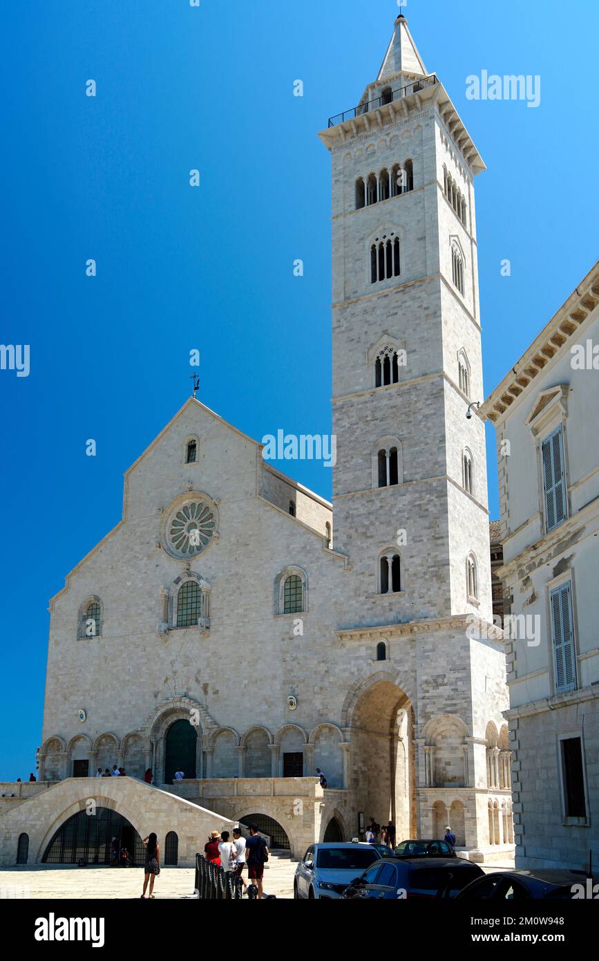 Innenstadt, Trani, Provinz Barletta-Andria-Trani, Region Apulien, Italien Stockfoto