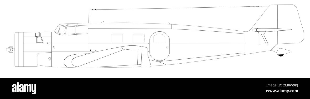 Junkers Ju 60 Stockfoto