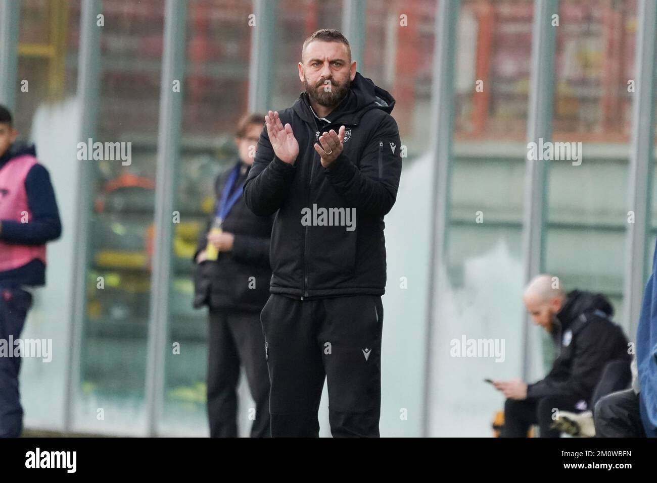 Renato Curi Stadion, Perugia, Italien, 08. Dezember 2022, De rossi daniele (Trainer spal) während des Spiels AC Perugia gegen SPAL - italienischer Fußball der Serie B. Stockfoto