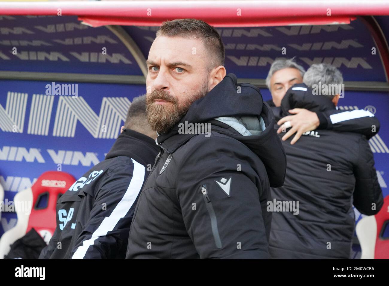 Renato Curi Stadion, Perugia, Italien, 08. Dezember 2022, De rossi daniele (Trainer spal) während des Spiels AC Perugia gegen SPAL - italienischer Fußball der Serie B. Stockfoto