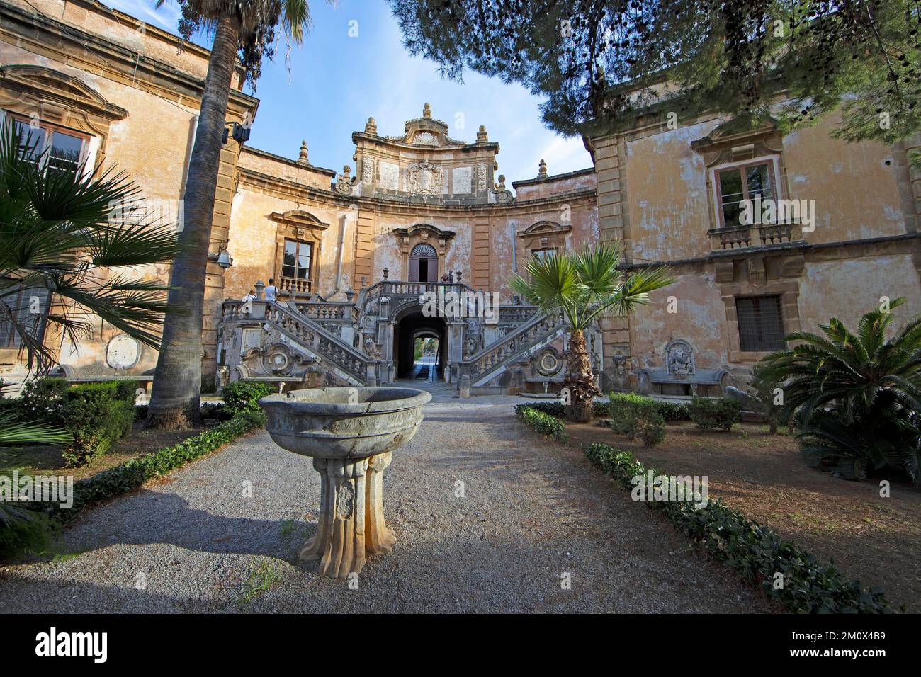 Villa Palagonia, Bagheria, Sizilien, Italien, Europa Stockfoto