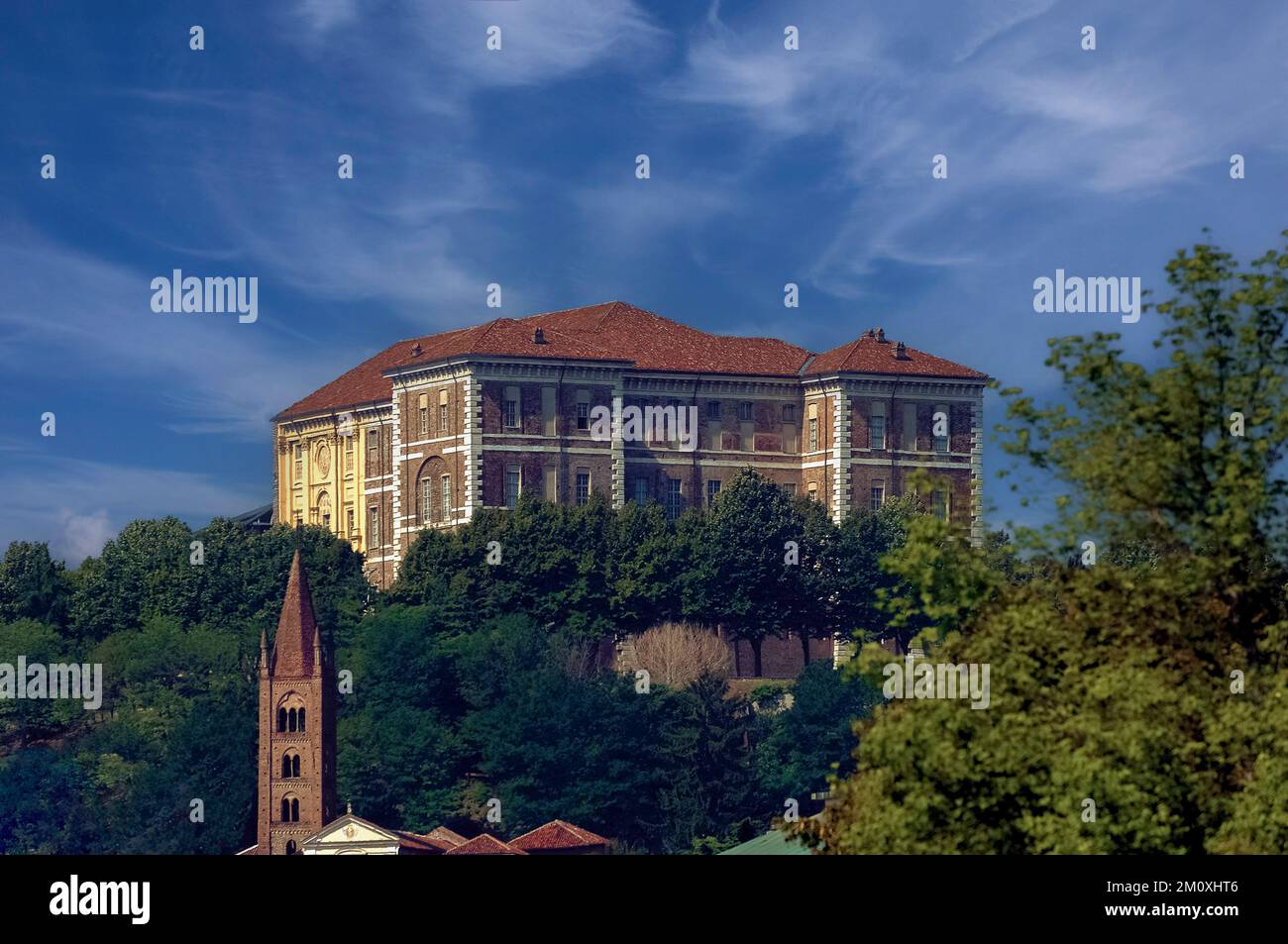 Italien Piemont Provinz Turin Residenz Sabaude Rivoli Museum für zeitgenössische Kunst Stockfoto