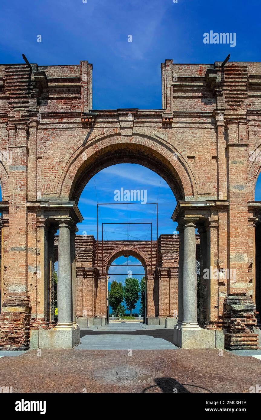 Italien Piemont Provinz Turin Residenz Sabaude Rivoli Museum für zeitgenössische Kunst Stockfoto