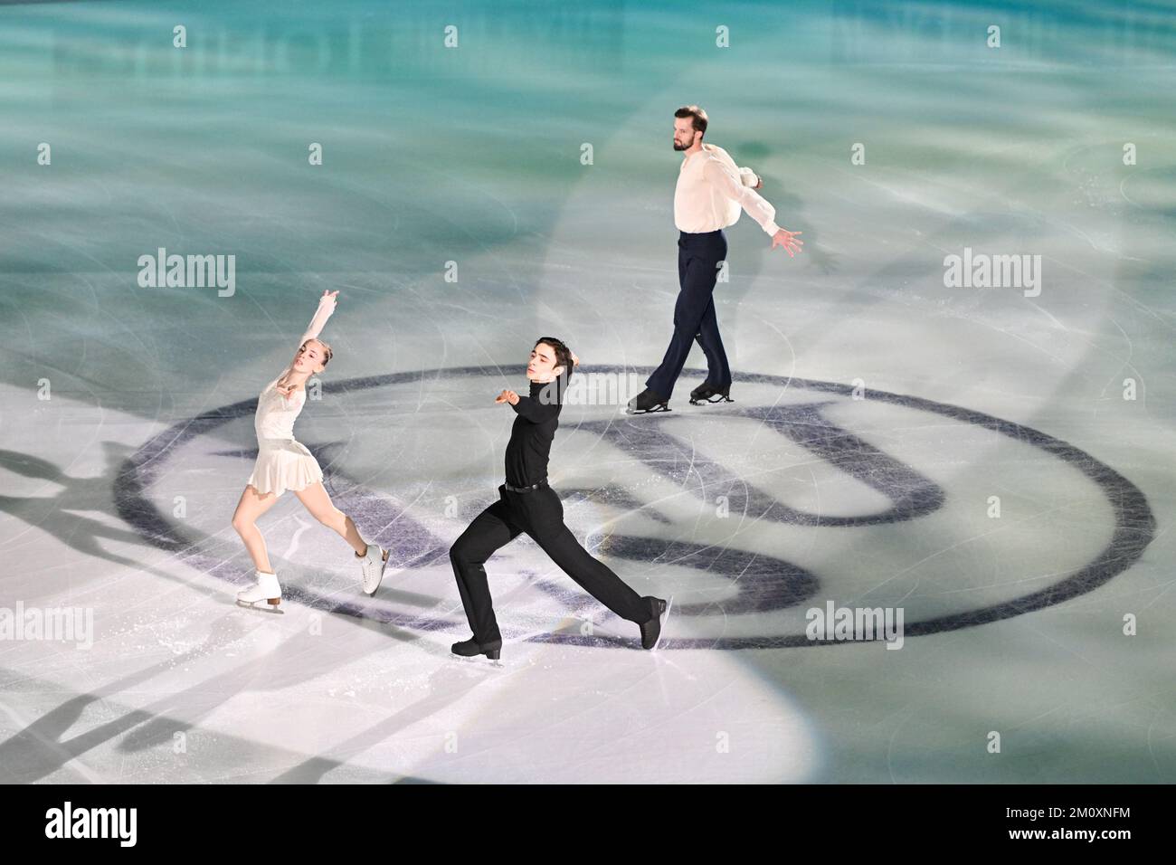 Eröffnungszeremonie beim ISU Grand Prix of Figure Skating Final 2022 in Palavela am 8. Dezember 2022 in Turin, Italien. Kredit: Raniero Corbelletti/AFLO/Alamy Live News Stockfoto