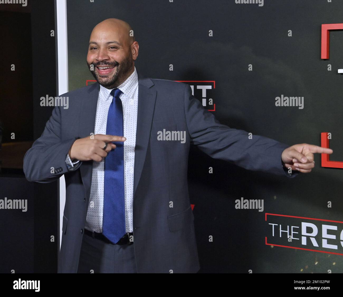 Los Angeles, Usa. 08.. Dezember 2022. Das Casting-Mitglied Colton Dunn nimmt am Donnerstag, den 8. Dezember 2022, an der Premiere der neuen Netflix-Fernsehserie „The Recruit“ im AMC Grove in Los Angeles Teil. Storyline: Folgt einer Anwältin bei der CIA, die sich in gefährliche internationale Machtpolitik verstrickt, wenn eine ehemalige Agentin droht, die Art ihrer langfristigen Beziehung mit der Agentur aufzudecken. Foto: Jim Ruymen/UPI Credit: UPI/Alamy Live News Stockfoto