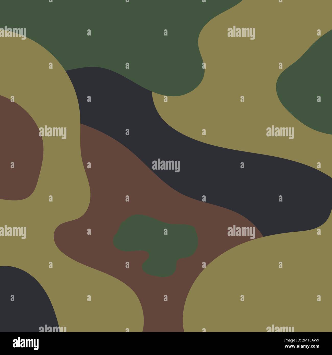 Tarnung Wüstenmuster, Hintergrundabdruck Militär, Armee-Camo-Training Wald Stock Vektor