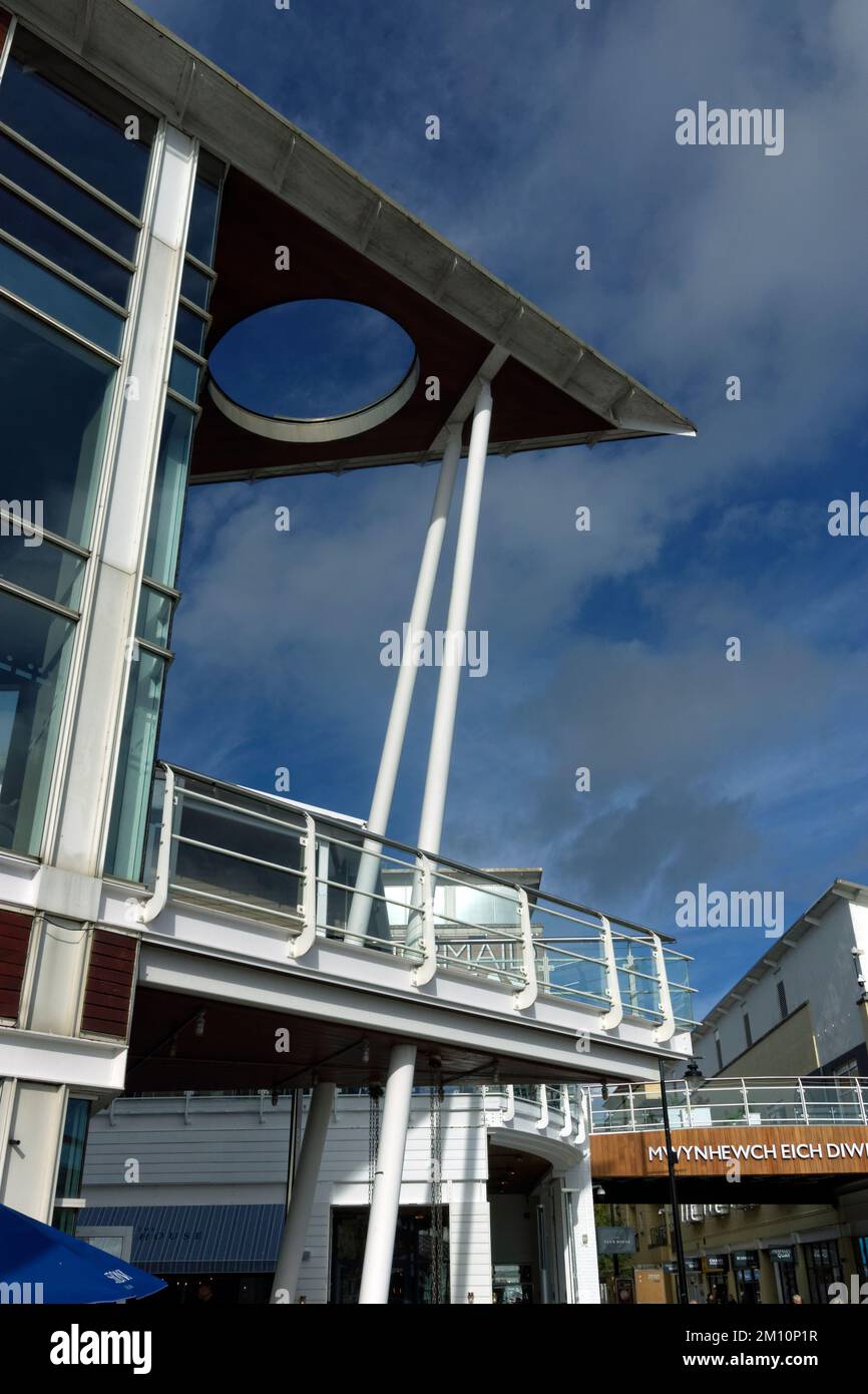 Terra Nova Public House, Mermaid Quay, Bucht von Cardiff, Cardiff, Wales, UK. Stockfoto