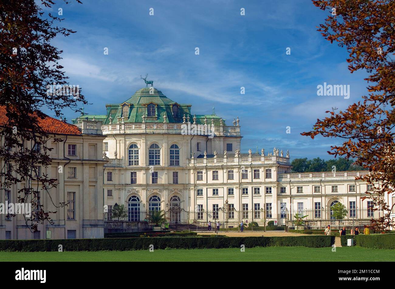 Italien Piedmont Stupinigi Palazzina di caccia - Königliches Schloss Savoyen Stockfoto