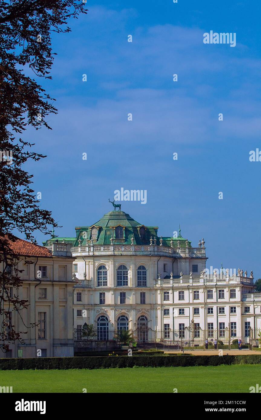 Italien Piedmont Stupinigi Palazzina di caccia - Königliches Schloss Savoyen Stockfoto