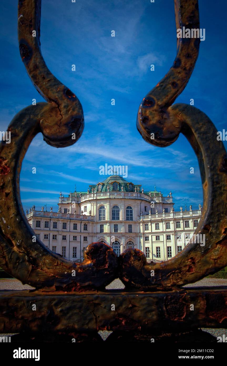 Italien Piedmont Stupinigi Palazzina di caccia - Königliches Schloss Savoyen Stockfoto