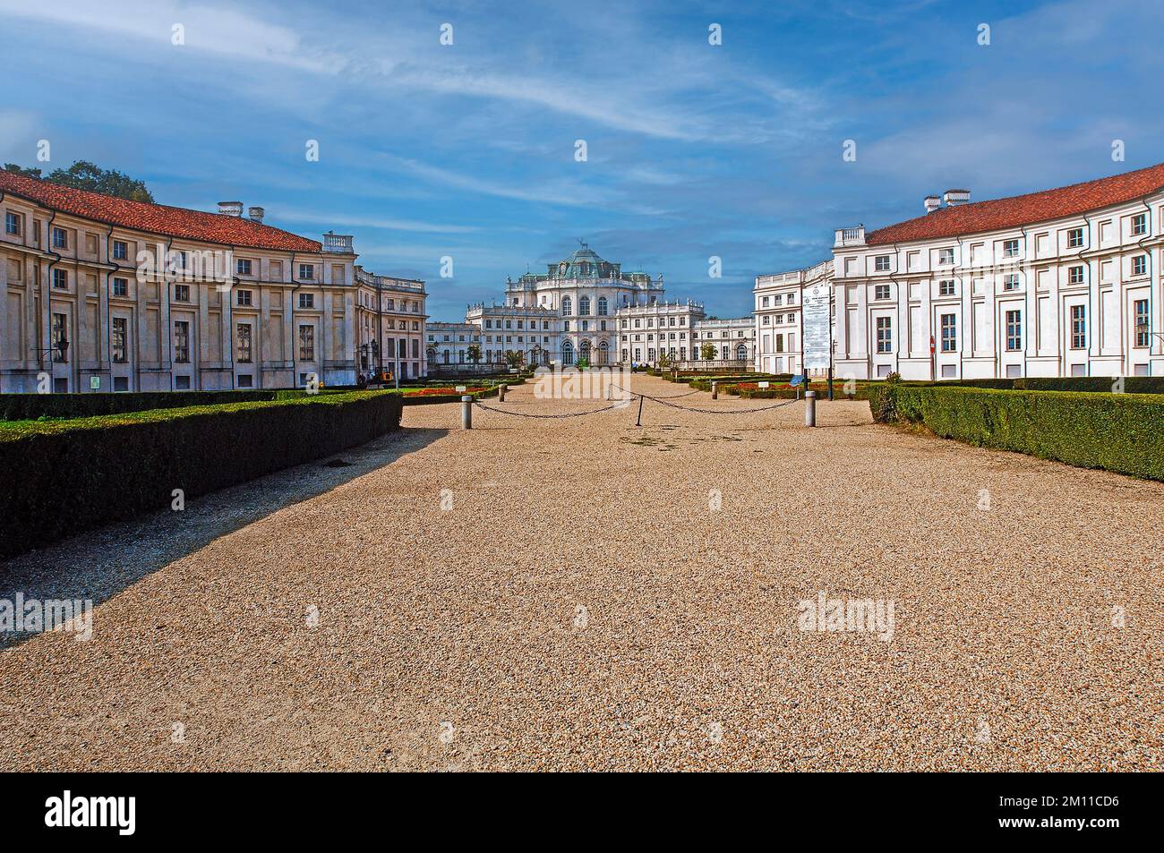 Italien Piedmont Stupinigi Palazzina di caccia - Königliches Schloss Savoyen Stockfoto