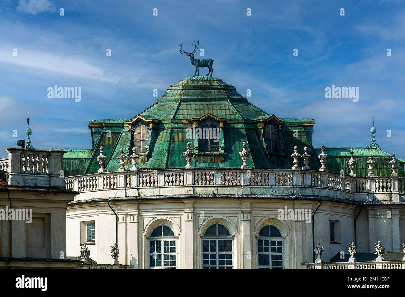 Italien Piedmont Stupinigi Palazzina di caccia - Königliches Schloss Savoyen Stockfoto