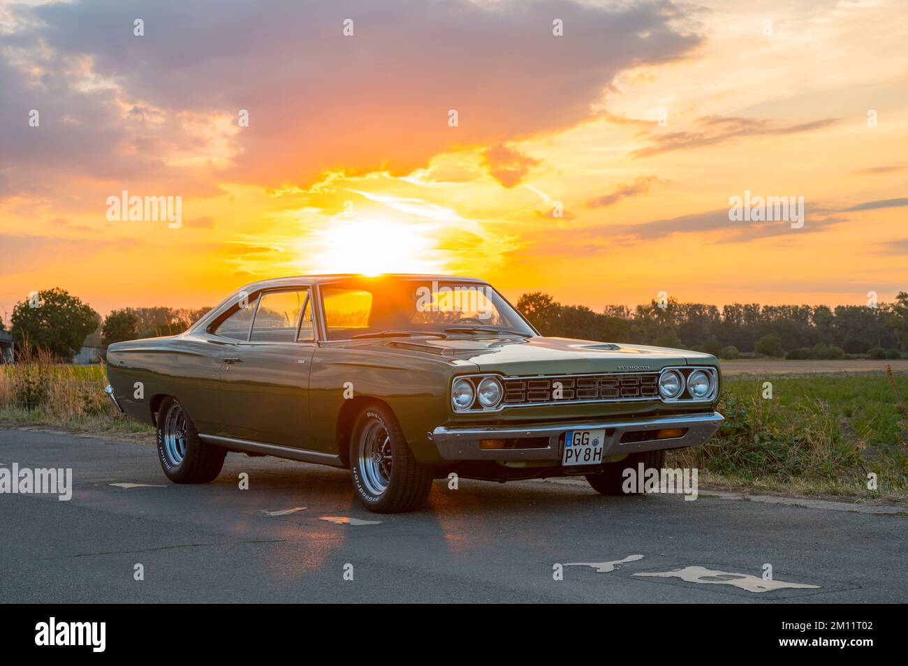 Schone Muscle Car Oldtimer Bild