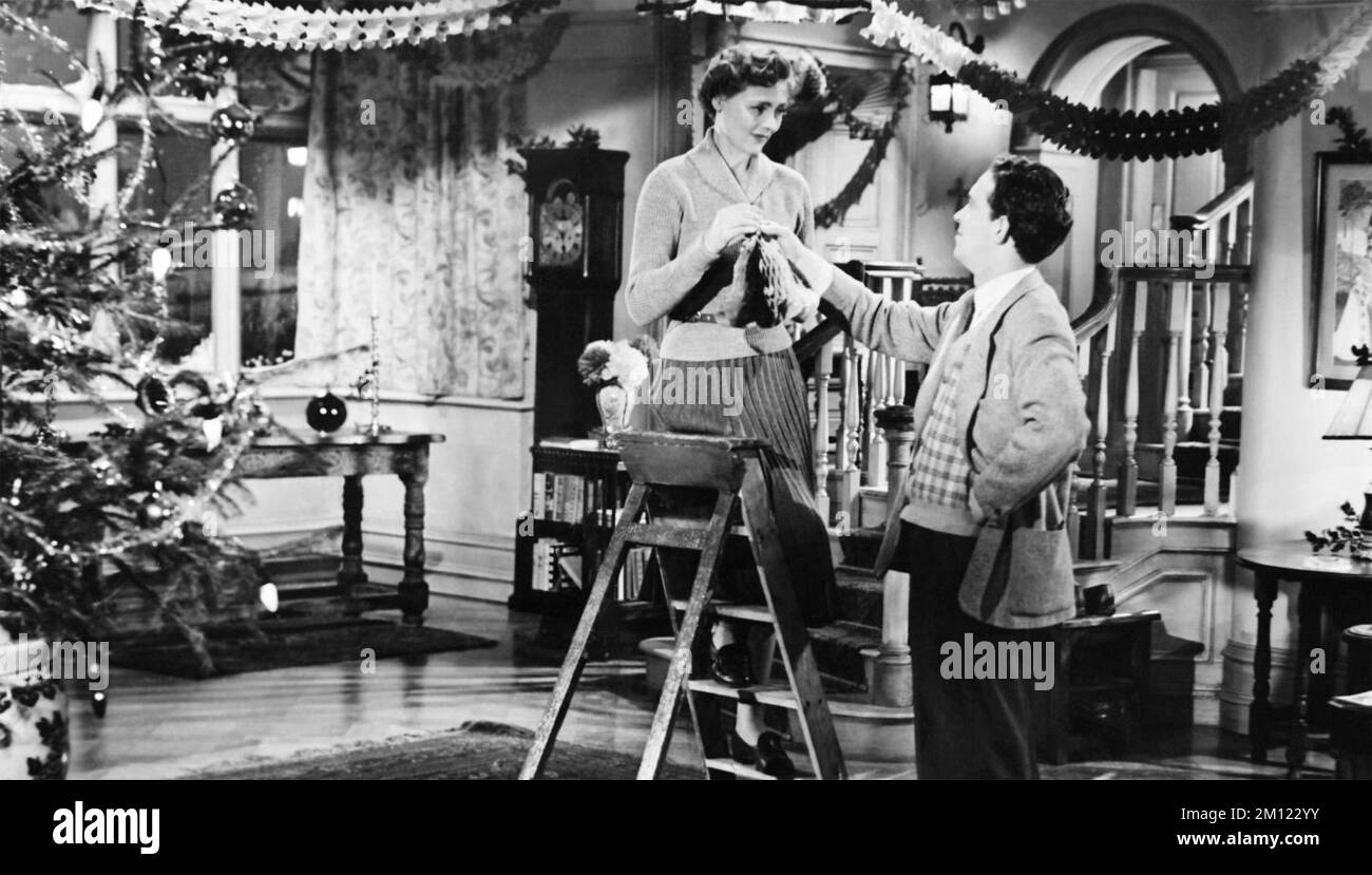 DIE Produktion VON HOLLY AND THE IVY 1952 British Lions Films mit Celia Johnson und John Gregson Stockfoto